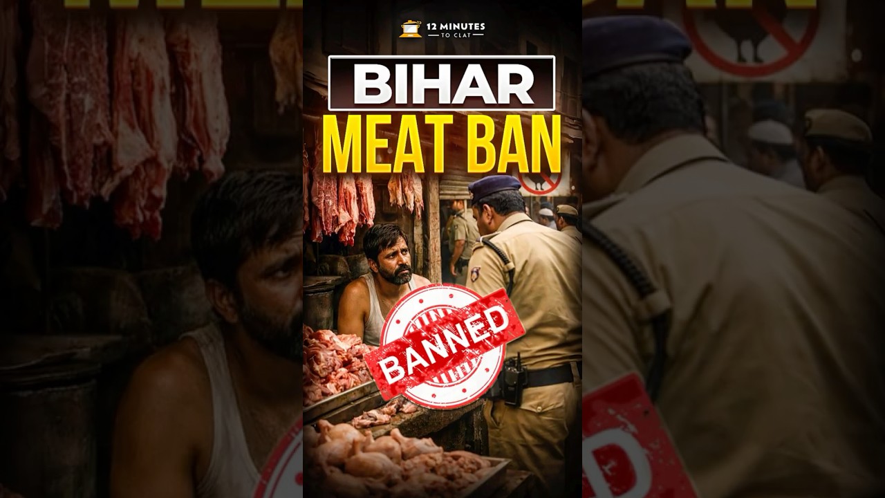 Bihar Meat Ban Explained! 🥩🛑 #BiharMeatBan