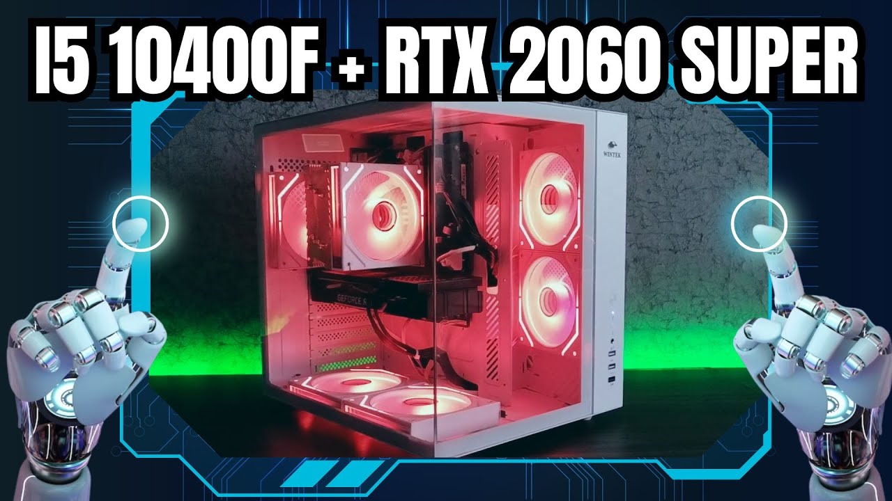 Сборка Пк. I5 10400f + RTX 2060 Super. Build PC. TimeLapse
