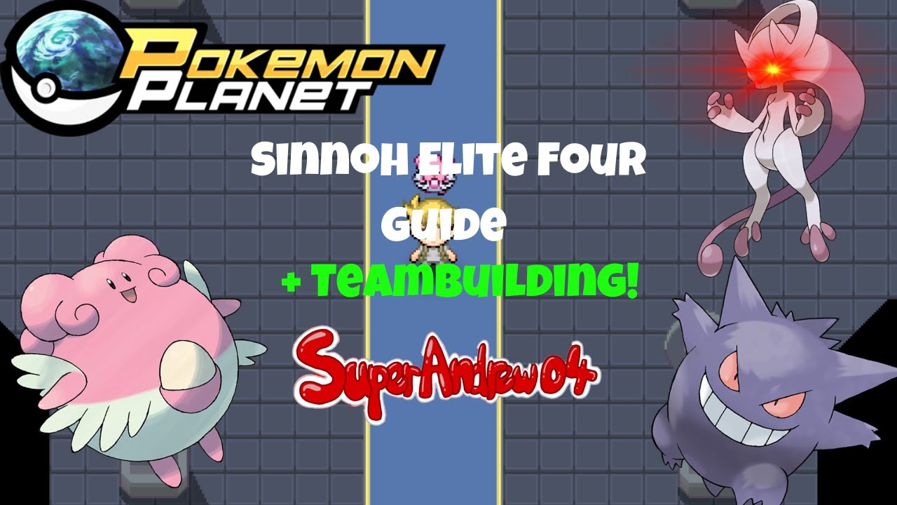 Pokemon Planet Walkthrough #70. How to defeat the Sinnoh Elite Four