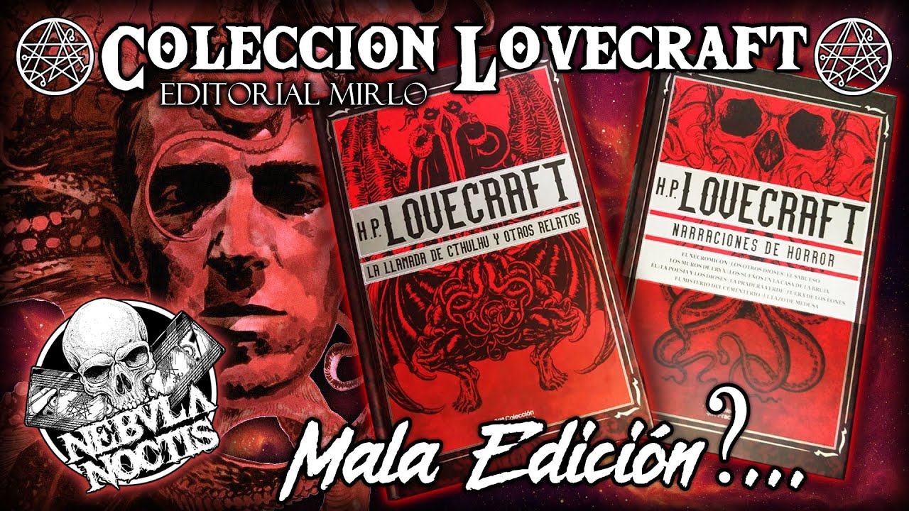 Reseña Colección H.P Lovecraft | Editorial Mirlo Colección Fractales