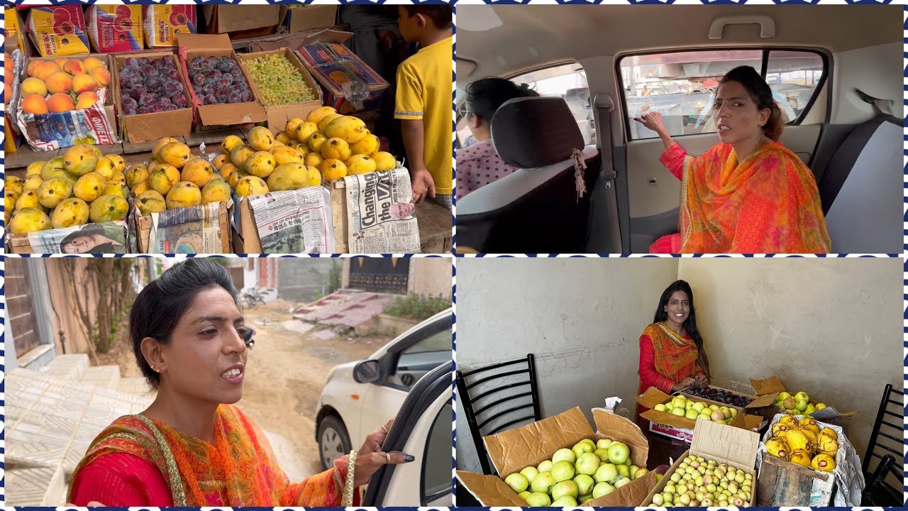 fruit ki puri dukaan Le I sonia 😍 | gopal sonia Soniavlog