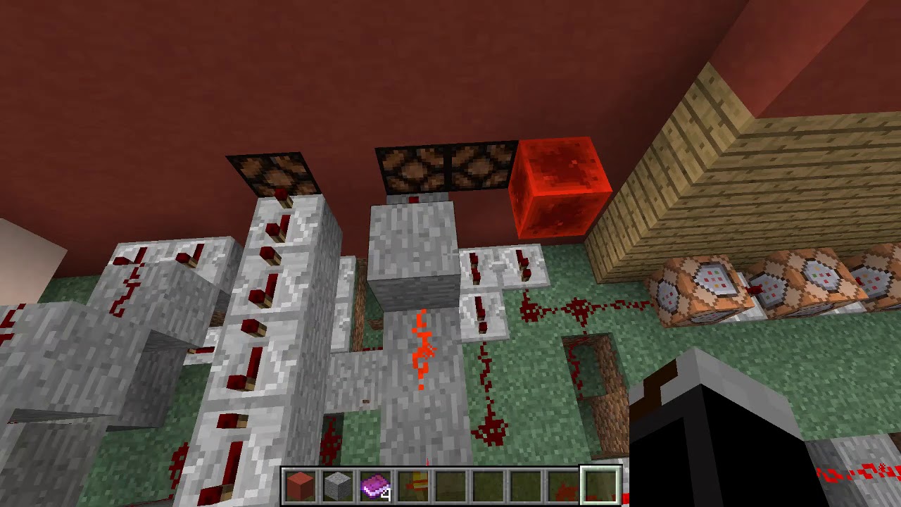 Addressable Fire Alarm In Minecraft