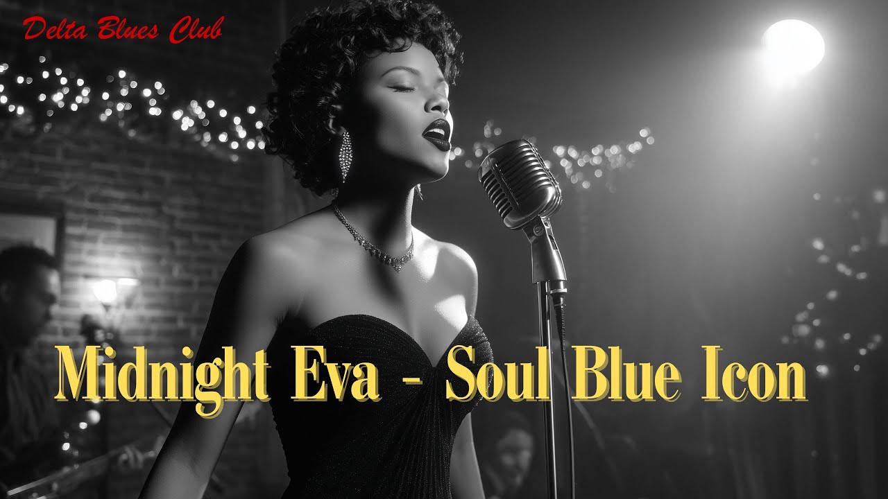 Midnight Eva – Frosted Soul Serenade (1950 Style) | Warm & Intimate | Classic Winter Blues