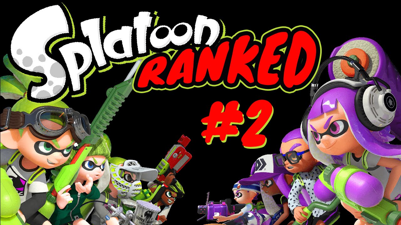 SPLATOON!! Online Ranked Matches #2 (Rank C)