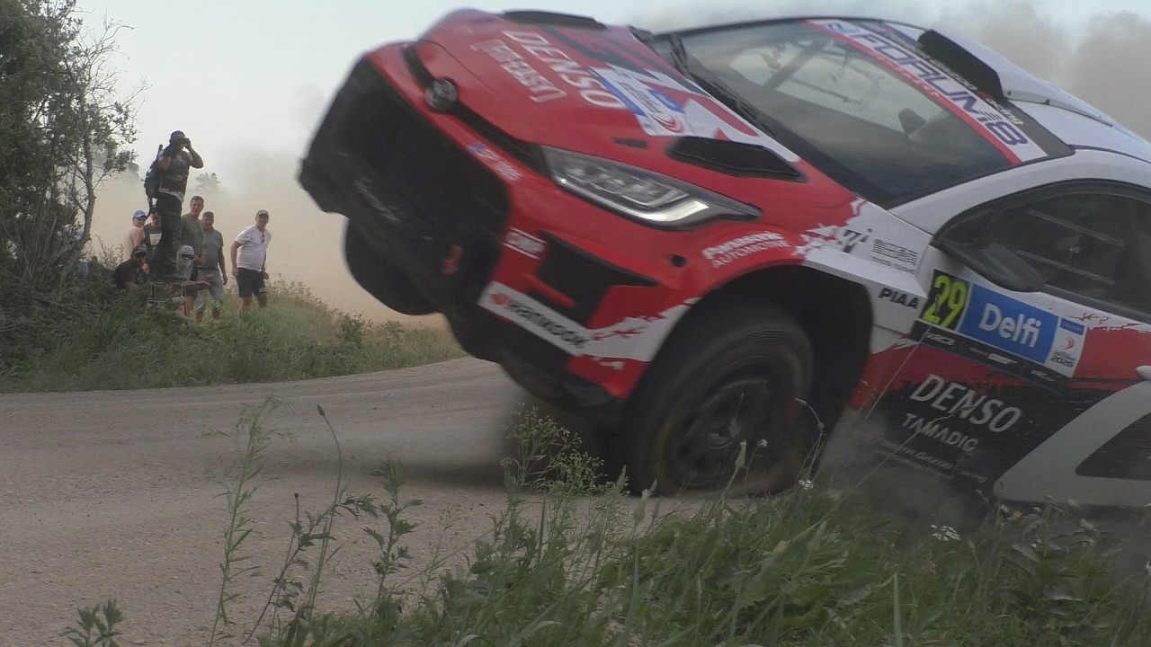 WRC Rally Estonia 2026 / Yamamoto, Martinez crash, Greensmith mistake