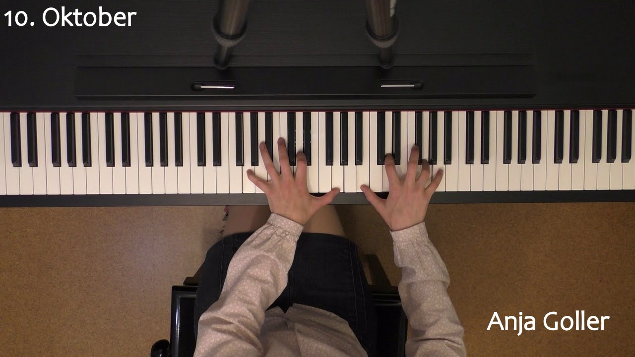 Anja Goller: Das Jahr (The Year) Op.8 - 10. Oktober (October) for Piano