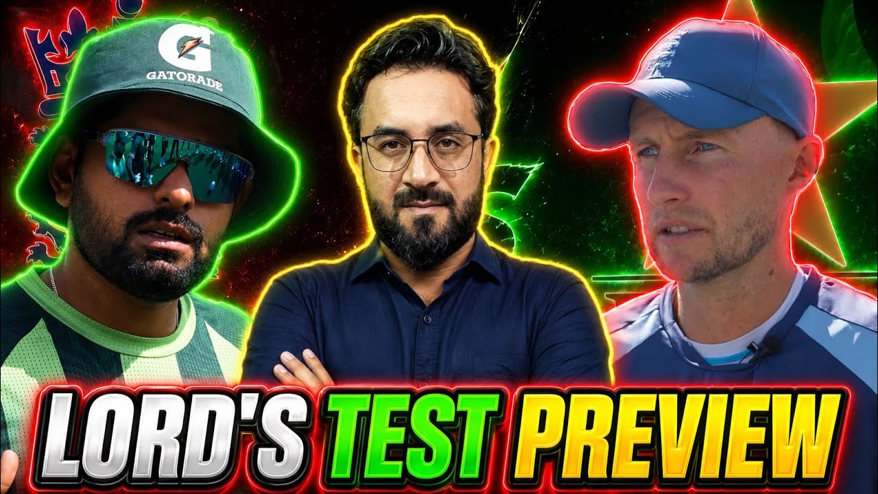 Lord&rsquo;s Test  |Preview | Pakistan 🇵🇰 vs England 🇫🇴 | Crictix