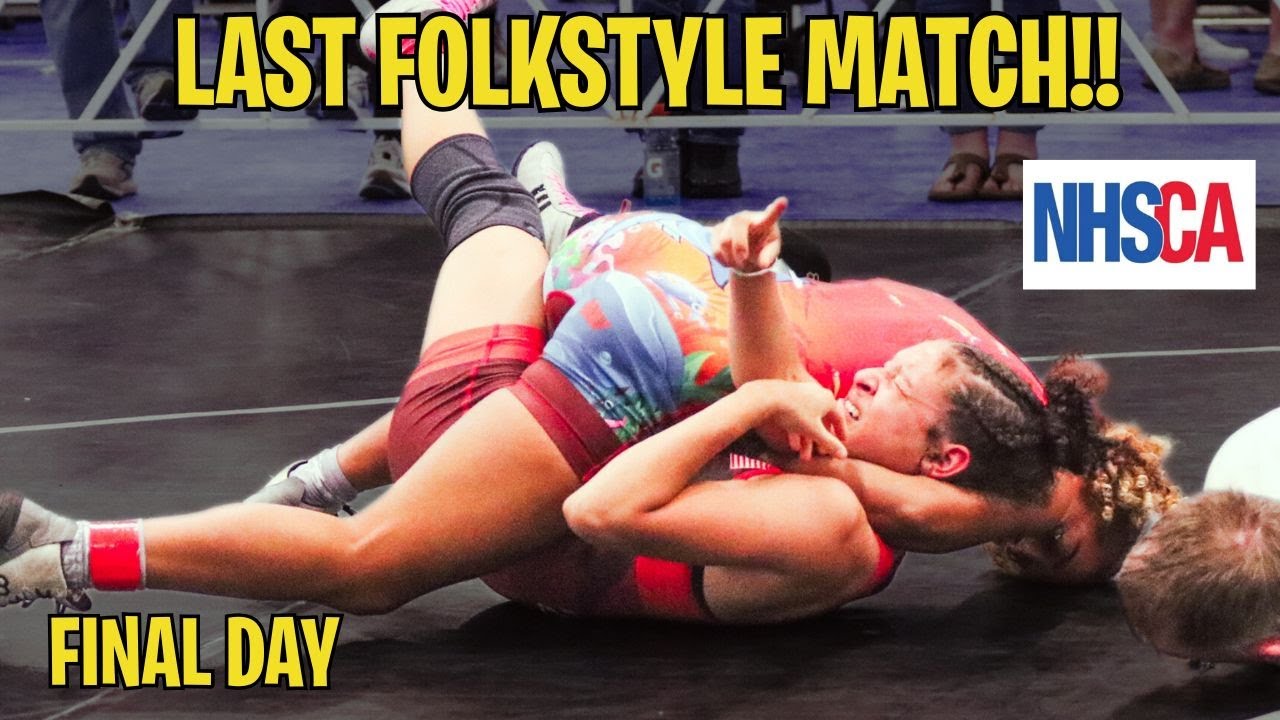 Last FOLKSTYLE Wrestling Match of my LIFE! NHSCA Duals *Part 4 of 4*