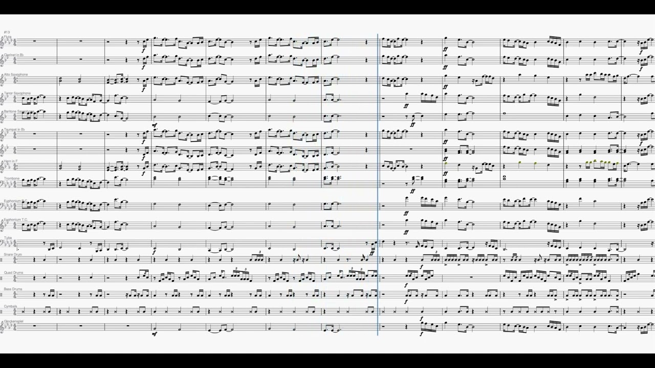 Can You Stand The Rain - New Edition | Marching Band Arrangement