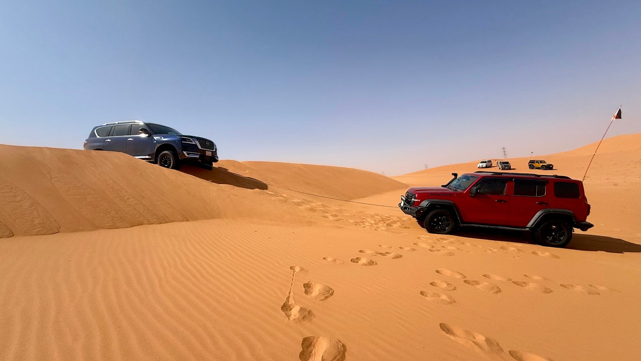 Saudi-Arabia - Tank 300 off road - Surfing Rumah Dunes