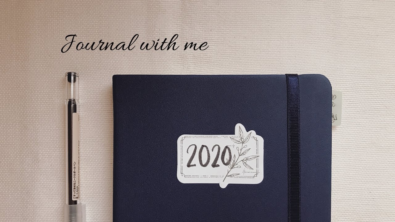 Vlog 03 - Simple & Minimal 2020 Bullet Journal setup