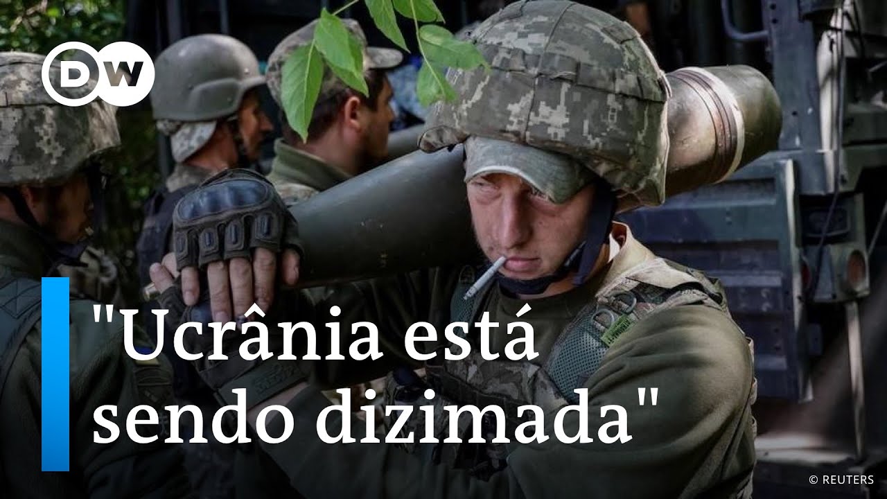 Ucrânia sofre com inferioridade bélica perante a Rússia