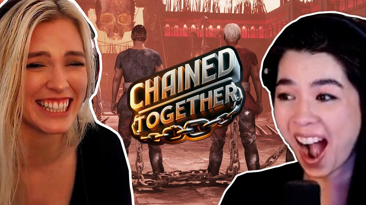Caroline Kwan Plays CHAINED TOGETHER with QTCinderella and Samwitch