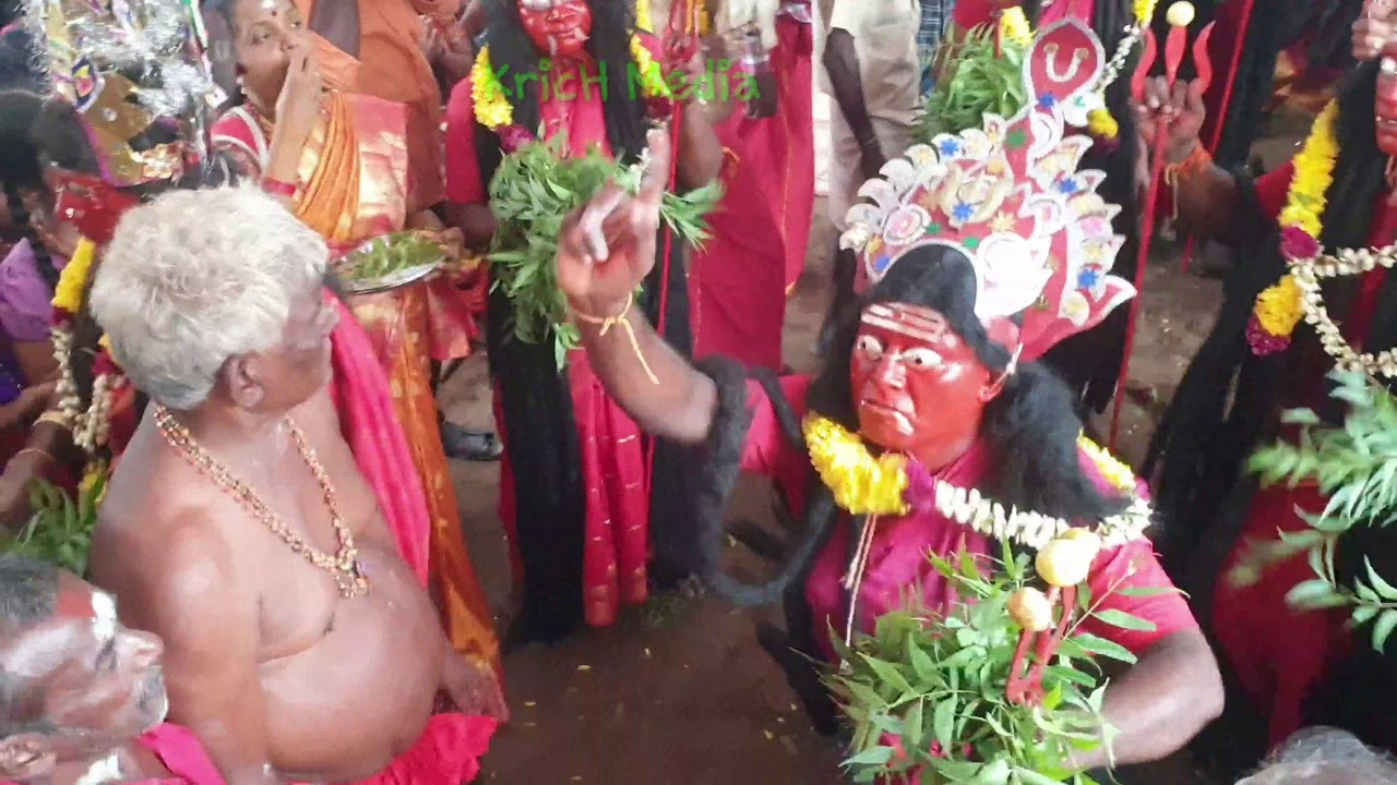 ஆவேசத்துடன் ஆடும் காளி | ராஜா மேலும் | Kulasai Mutharamman