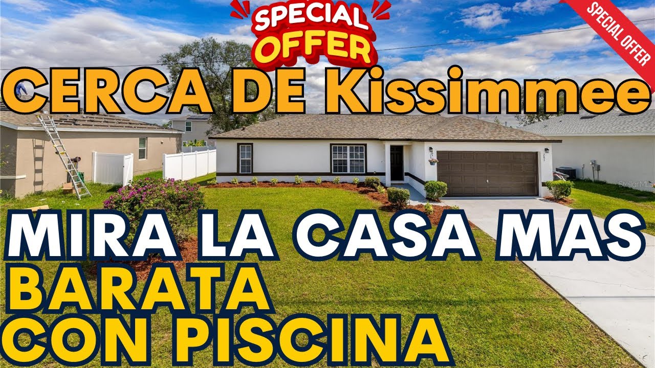 La casa mas BARATAS  con Piscina a solos minutos de Kissimmee
