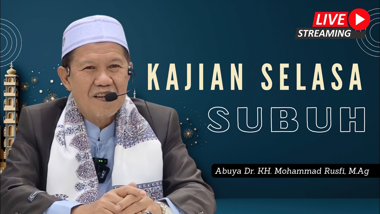 Ngaji bareng di masjid Sdrahtilmuntaha Pondok pesantren Arfah Lampung