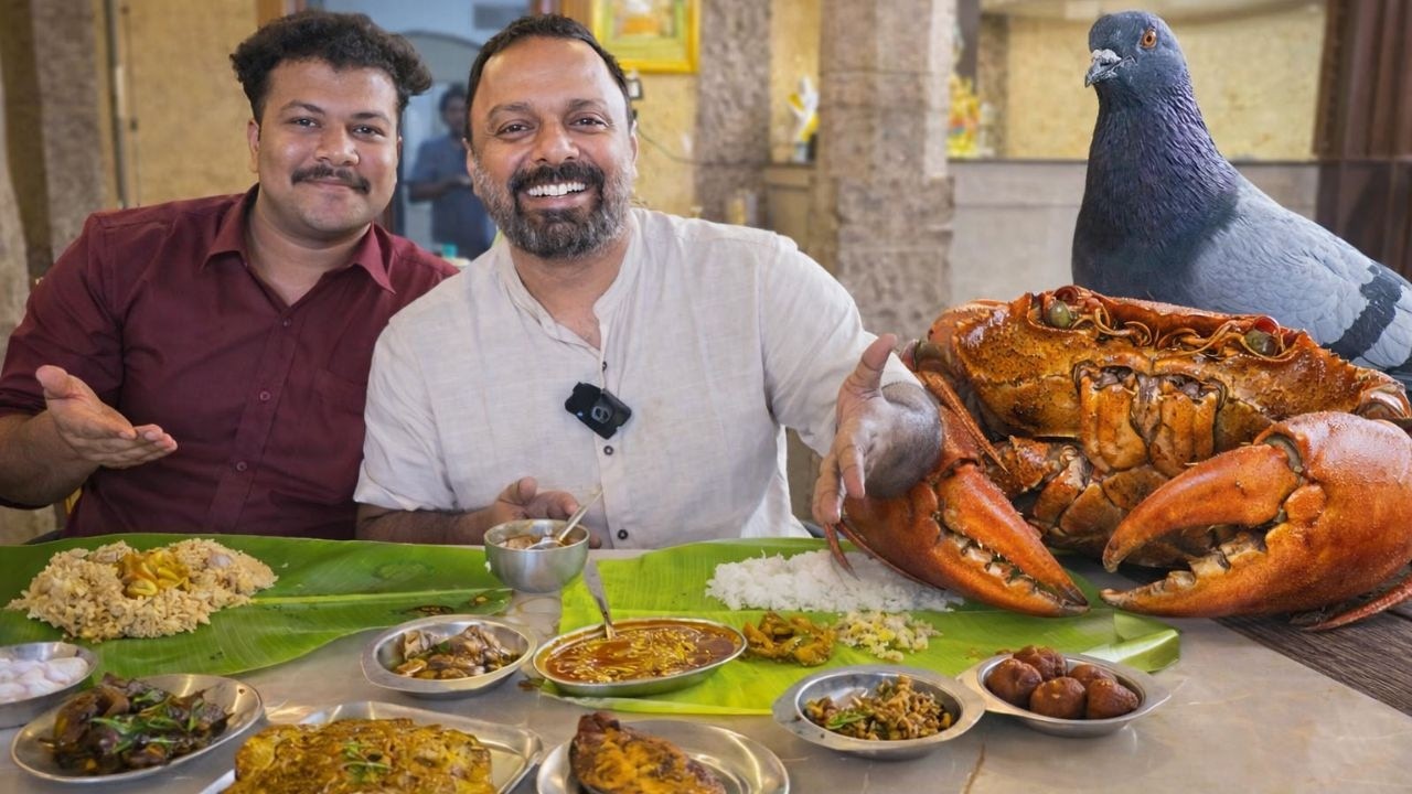 പ്രാവിറച്ചി ഷോക്ക്! Pigeon Roast & Ayirameen Curry at Kumar Mess Madurai