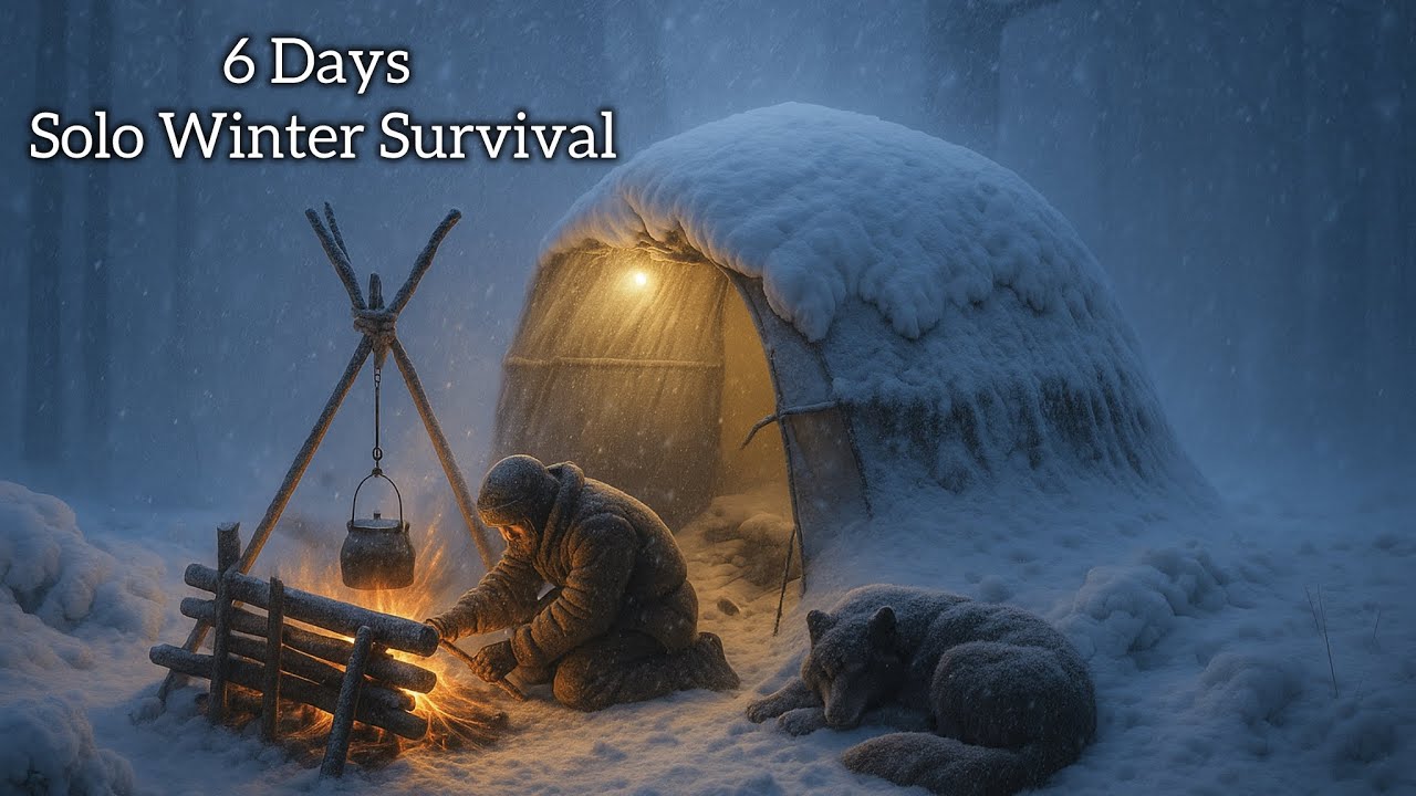 Extreme Survival: 6 Days Alone in the Deadly -31°C Blizzard