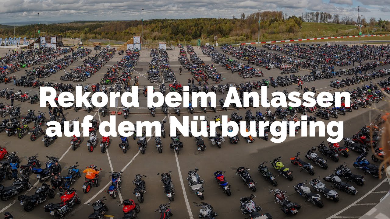 45.000 Biker beim Anlassen auf dem Nürburgring