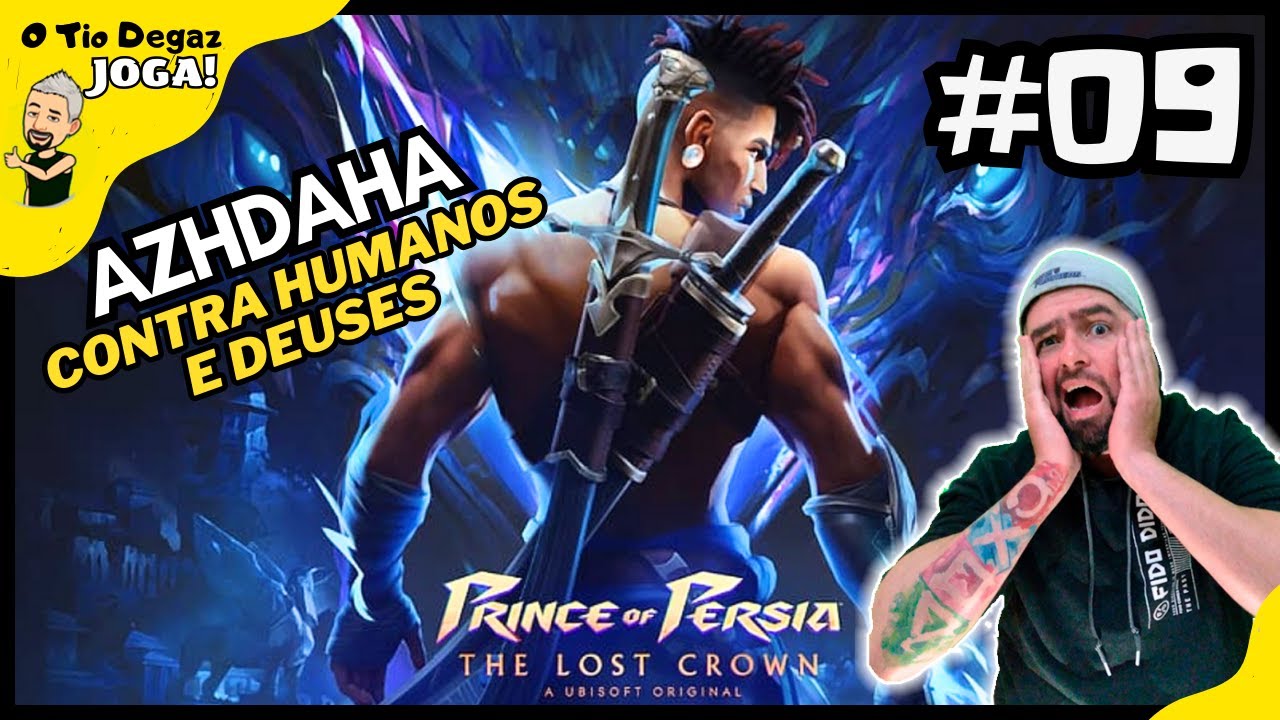 Prince Of Persia: The Lost Crown - Gameplay, Legendado PT-BR -#09-  Azhdaha, Contra Humanos e Deuses