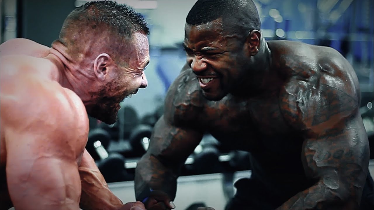 100lb Dumbbell Challenge: Mike Rashid vs. Marc Lobliner