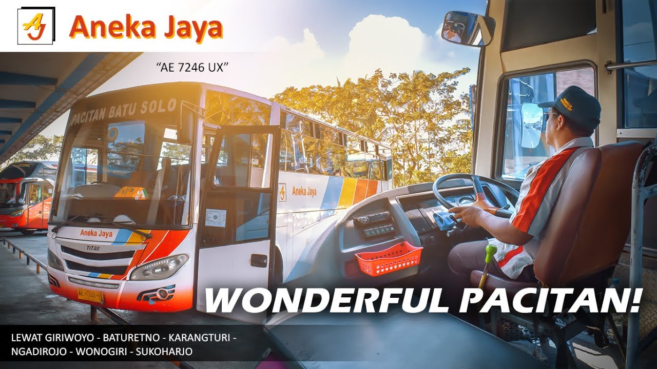 PACITAN - SOLO || Raungan Hino AK3 di Jalur Perbukitan Pacitan [ANEKA JAYA 