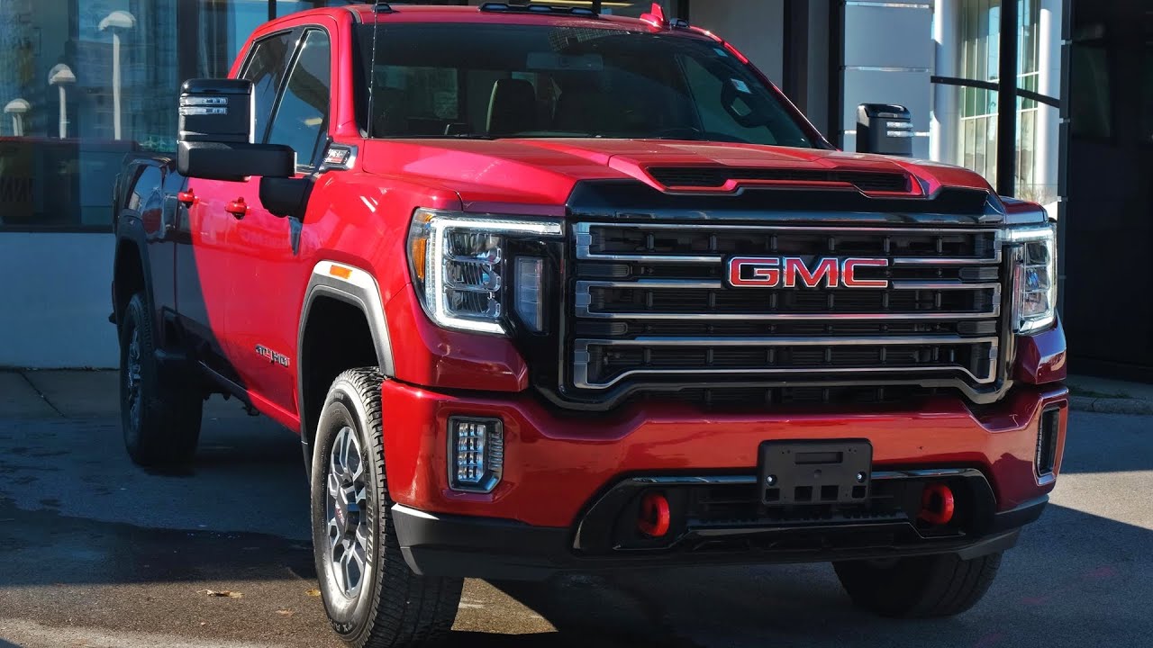 2022 GMC Sierra AT4 - Детали экстерьера и интерьера (роскошный большой грузовик)