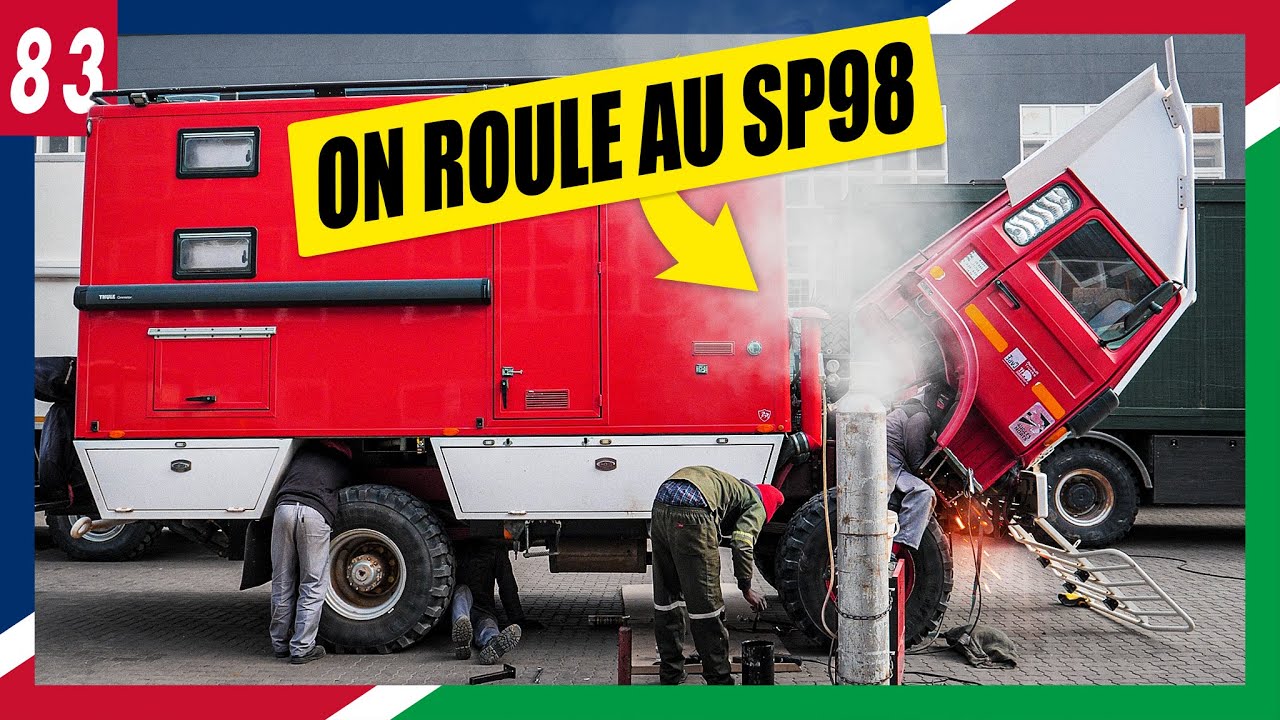 On casse notre camion 4x4 sur les pistes en NAMIBIE