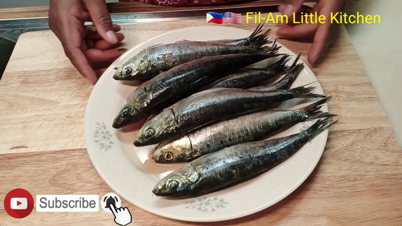 How to make homemade Sardines ( fish tamban)