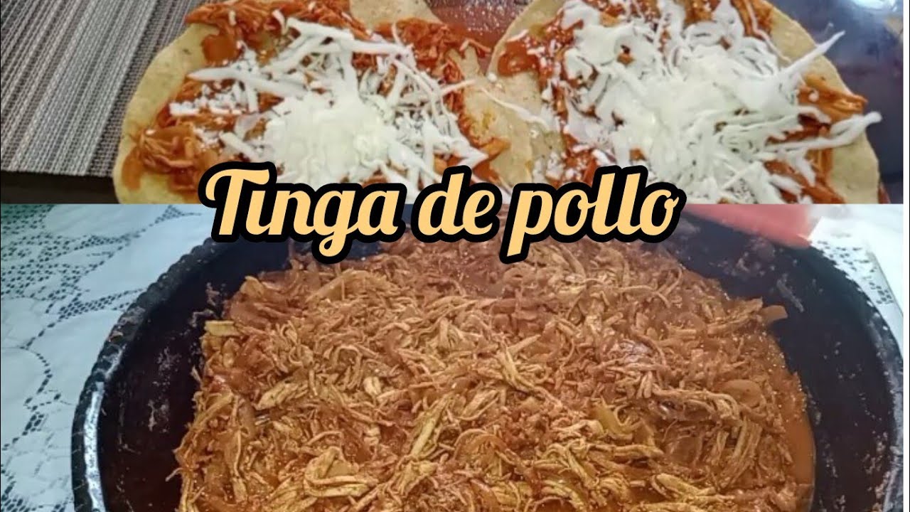 C&Oacute;MO HACER TINGA DE POLLO SIN CHIPOTLE Y CON COL