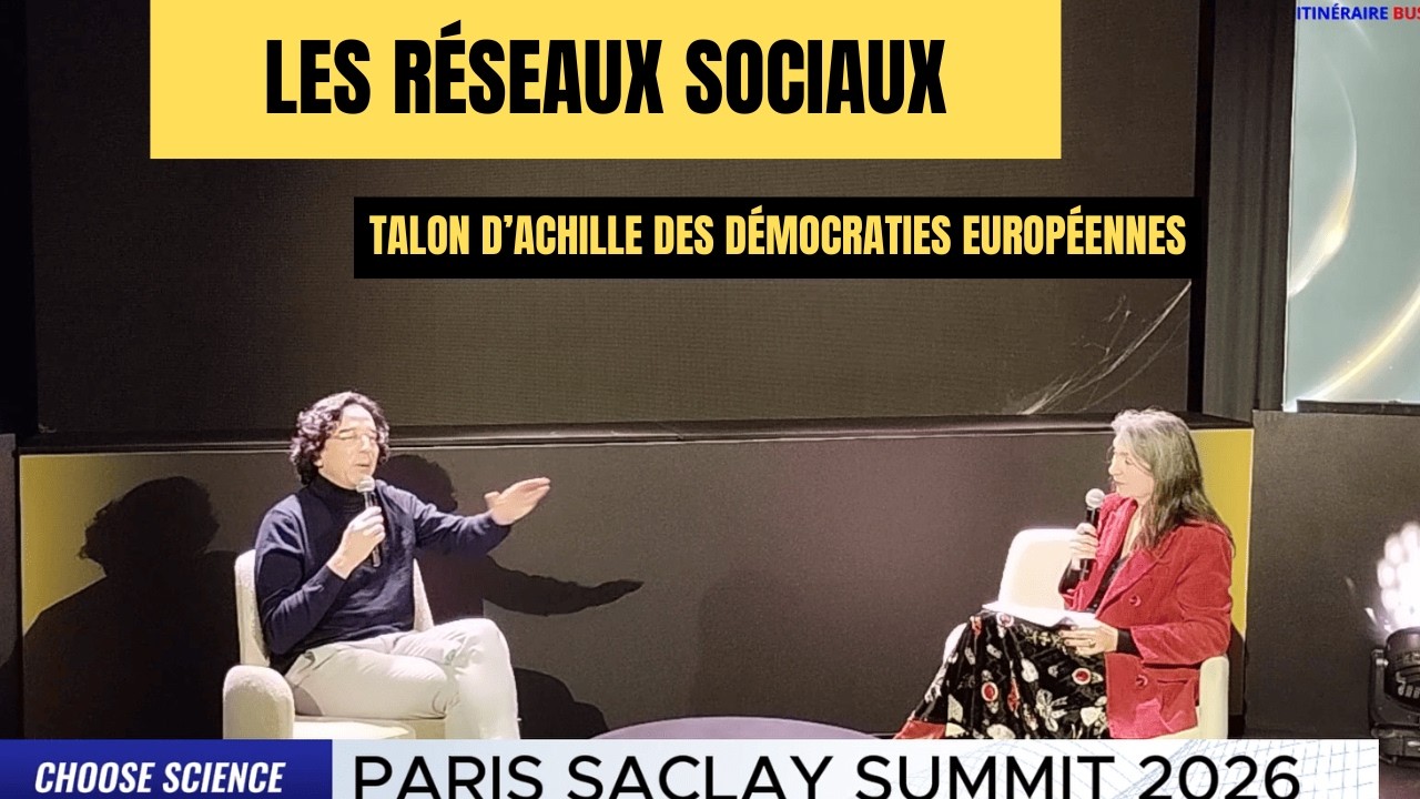 Les réseaux sociaux : talon d'Achille des démocraties européennes - Paris Saclay Summit 2026