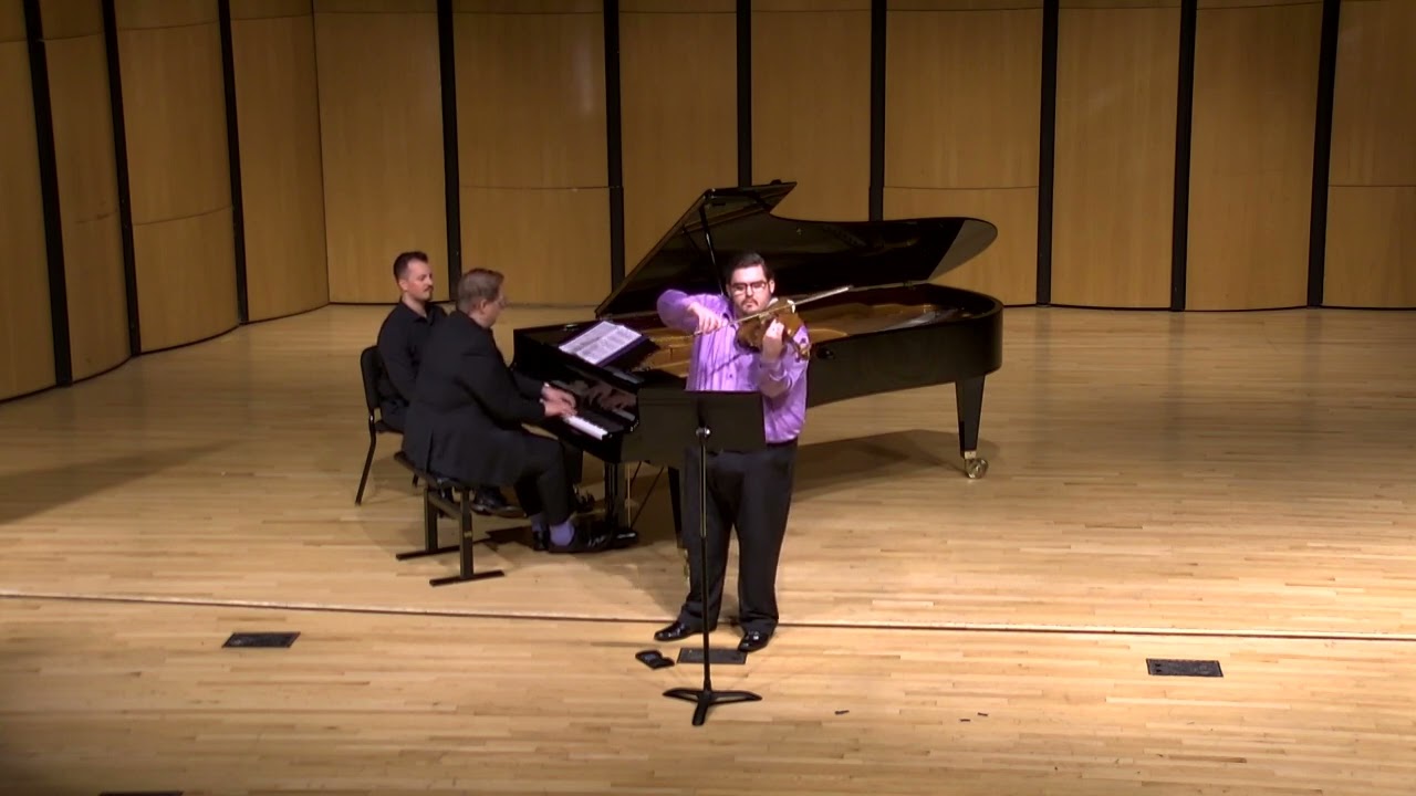 Viola Sonata, mvt. II, Vivace by Rebecca Clarke (feat. Dr. Stephen Karr)