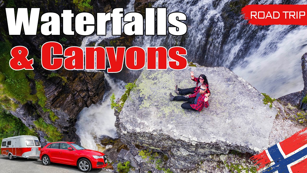 Norway, Road Trip to Venabygdfjellet - Day Hike to Waterfalls, 4k