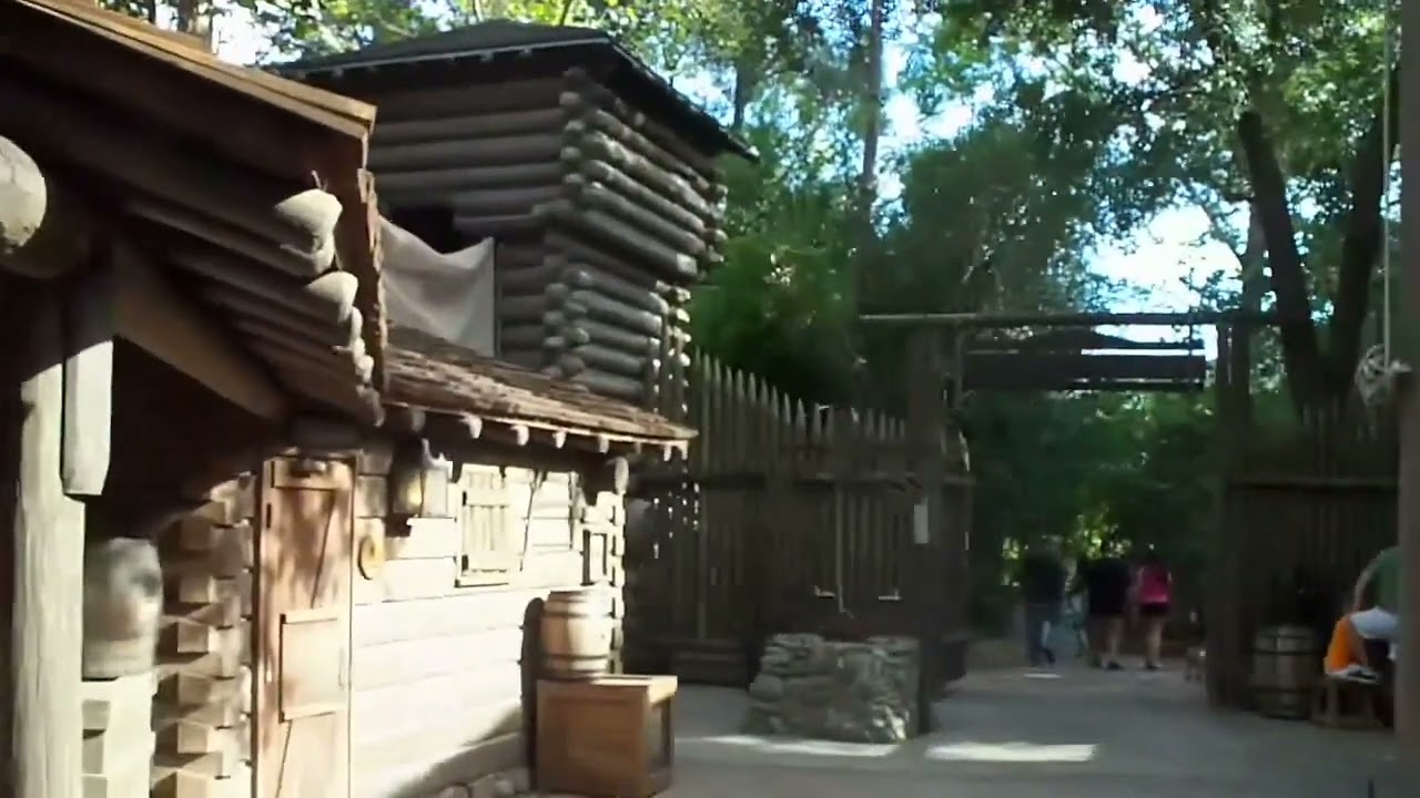 Fort Langhorn Tom Sawyer Island Magic Kingdom 2009