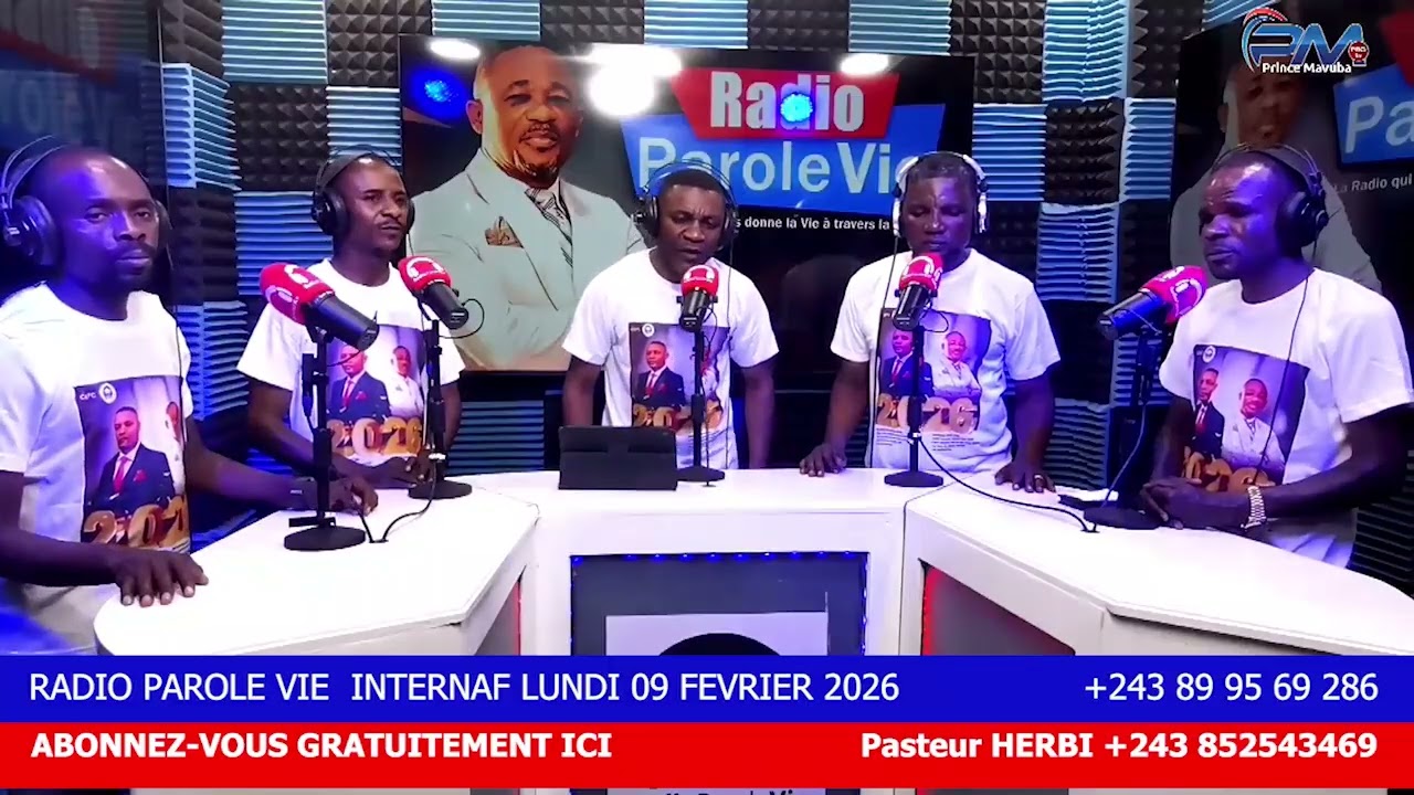 RADIO PAROLE VIE INTERNAF LUNDI 09 FEVRIER 2026
