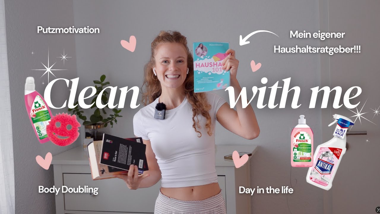 Mein Sonntagsputz 💕🧼 | Clean With Me, Putzmotivation + Buchvorstellung!!
