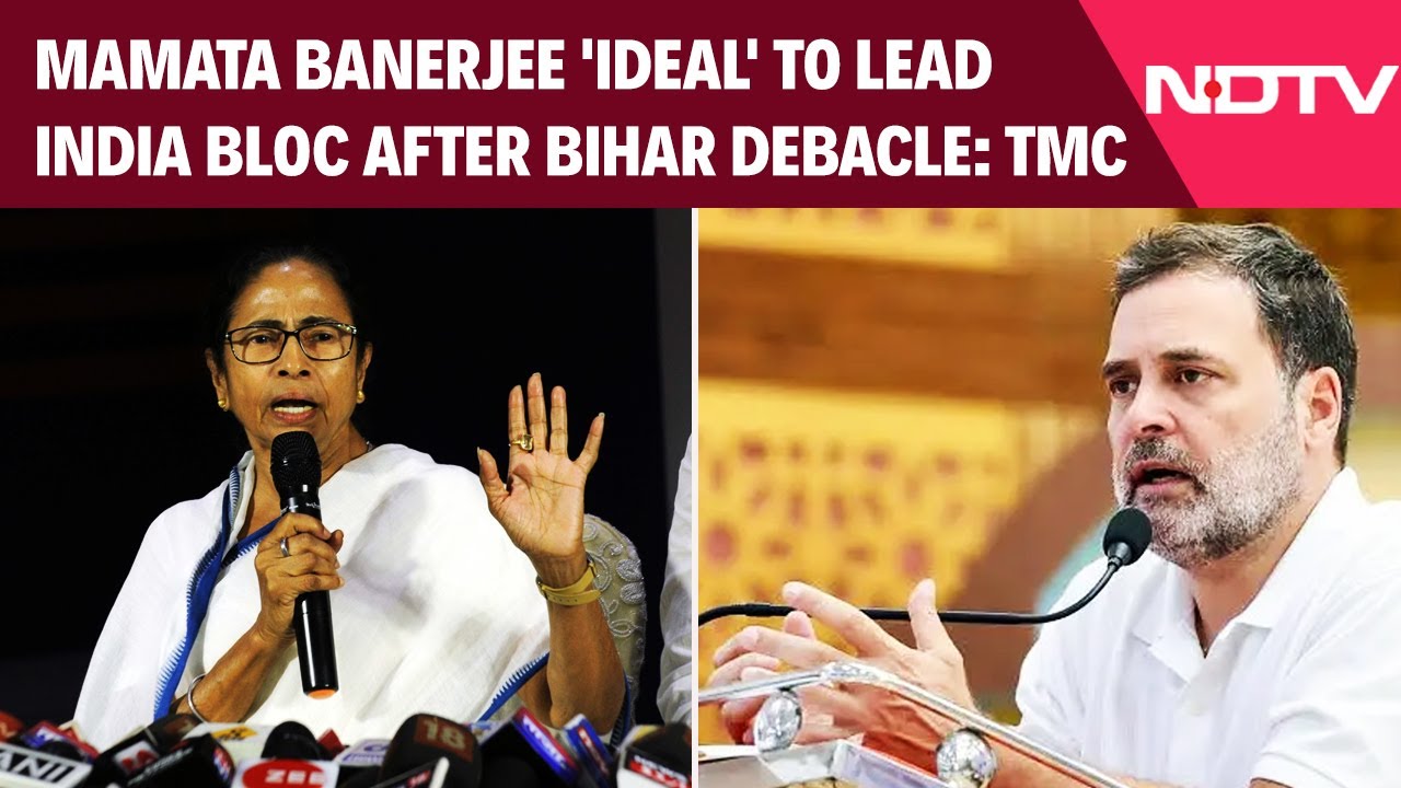 Mamata Banerjee Latest News | Mamata Banerjee 'Ideal' To Lead INDIA Bloc After Bihar Debacle: TMC