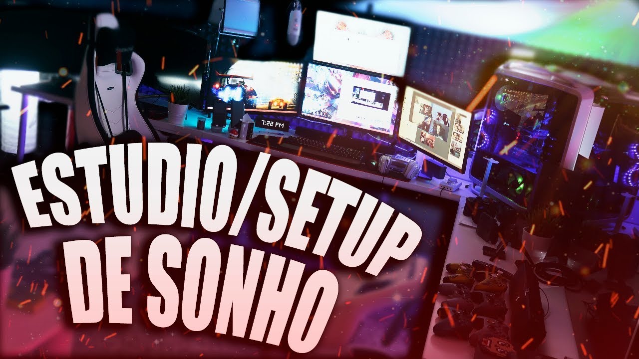 EST&Uacute;DIO / SETUP DE SONHO - TIAGOVSKI 2017