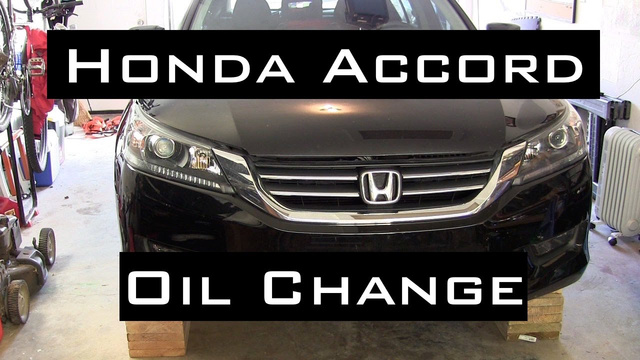 Honda Accord Oil Change DIY | 2013-2016
