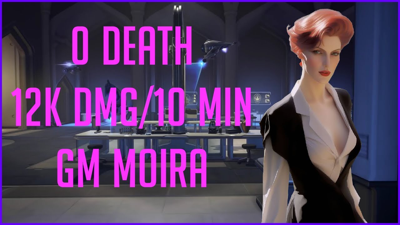 Crazy Game!! 0 Deaths 12k DMG/10 on Moira in GM