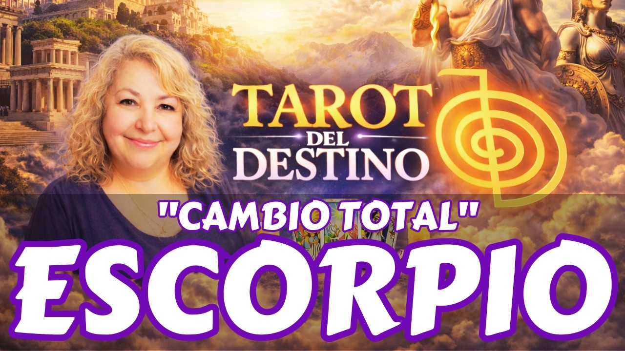 ESCORPIO ♏ DESPU&Eacute;S DE TANTO&hellip; CAMBIO RADICAL EN CAMINO | Tarot del Destino #escorpio