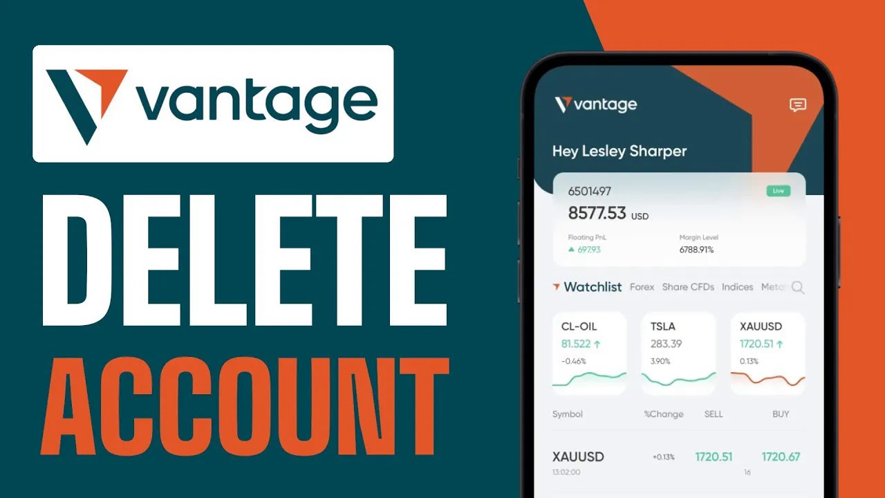 How To Delete Vantage Account - Full Guide 2025