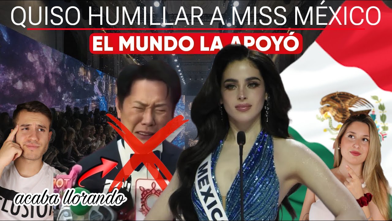 INTENTÓ HUMILLAR a LA MISS MEXICANA y ACABÓ HUMILLADO POR TODO EL MUNDO | APOYARON A MEXICO