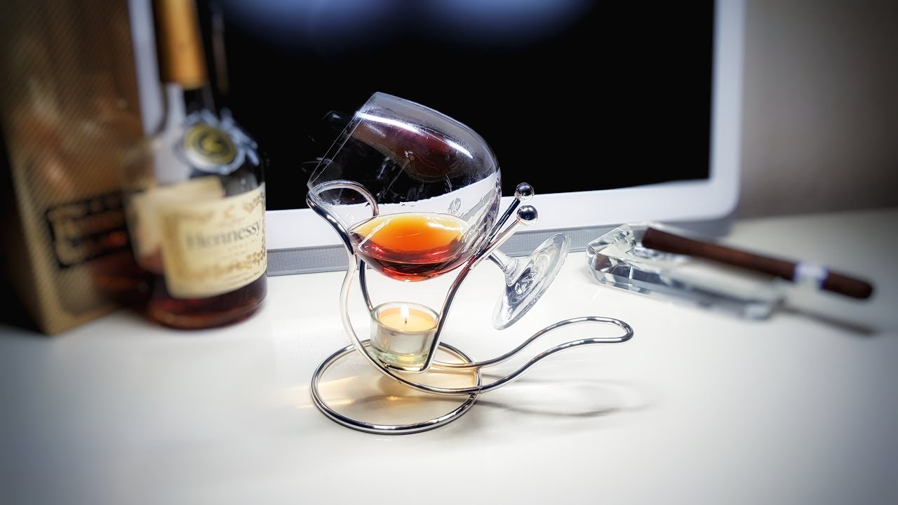 Cognac Glass Warmer - Unboxing Review | How to properly drink Cognac