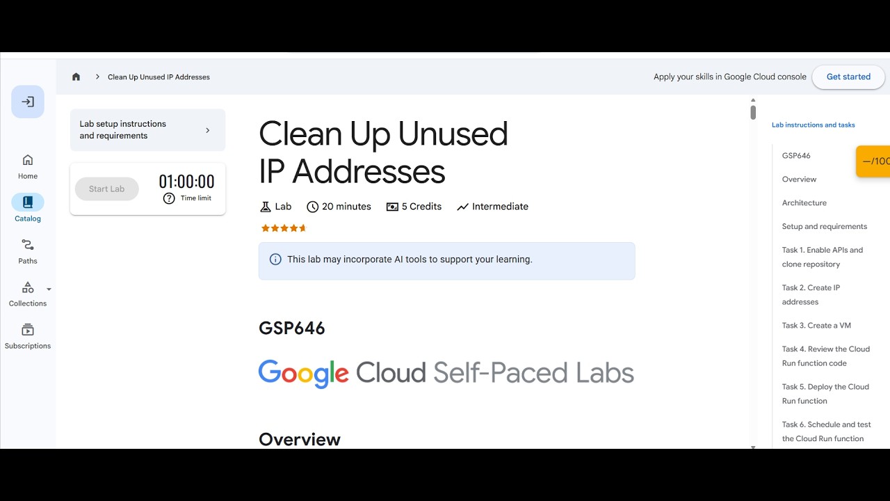 clean up unused ip addresses  #googlecloud  #arcade  #google