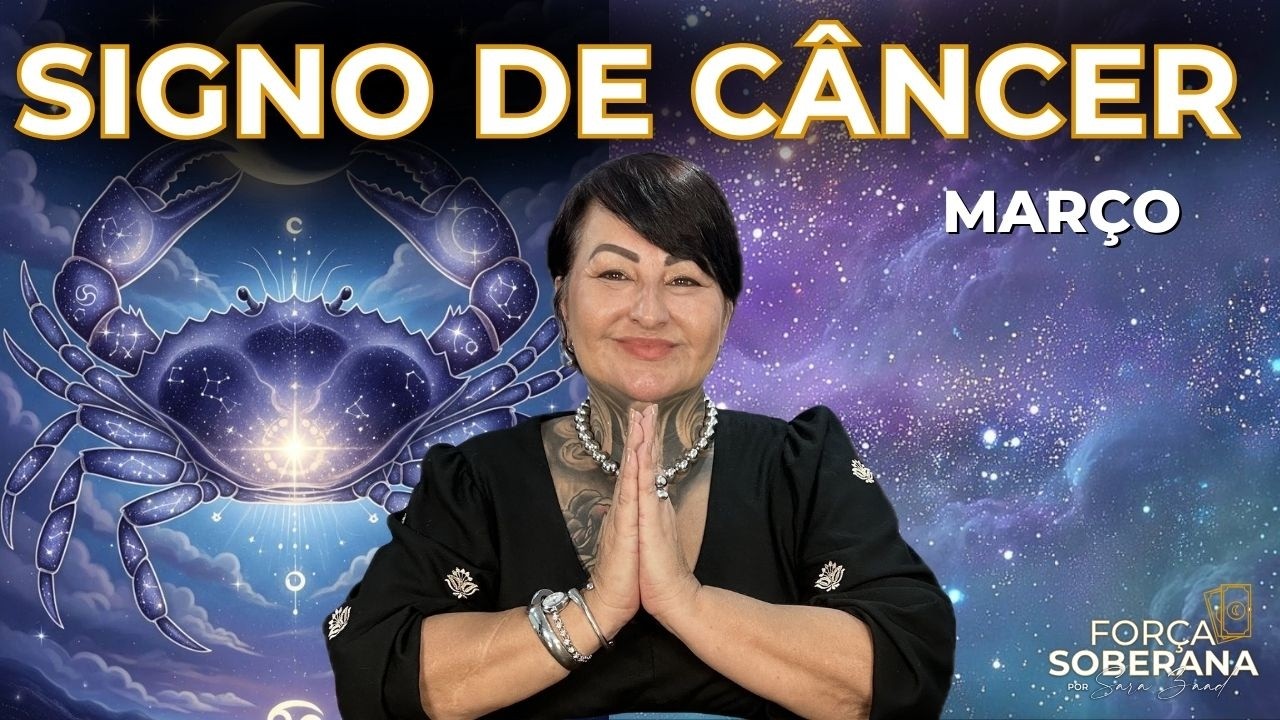 Horóscopo mensal para o signo de câncer.