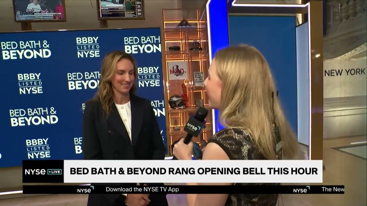 Bed Bath & Beyond is Back  Begins Trading on NYSE Under its Former BBBY Ticker Symbol