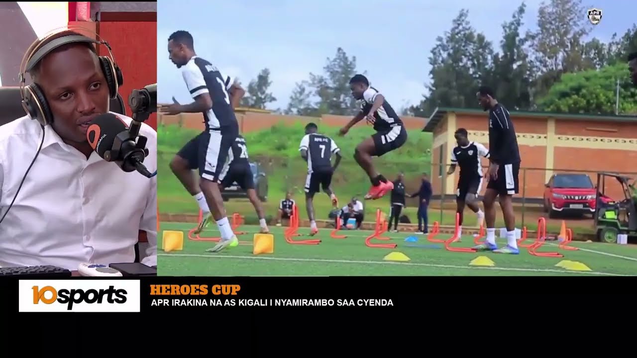 Футбольный клуб APR FC играет в Кигали в Ньямирамбо, некоторые игроки APR отсутствуют.