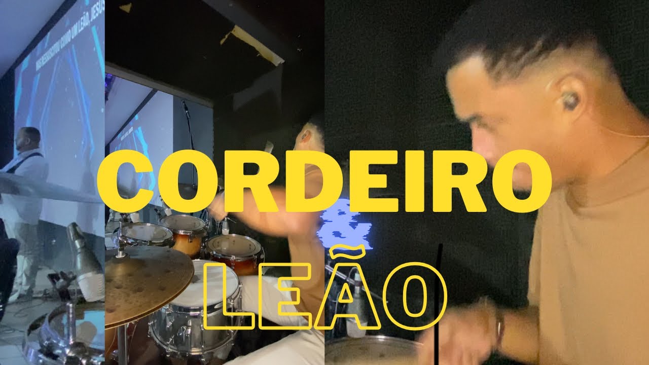Cordeiro e Leão - Jefferson e Suellen / Christopher Pingo #DrumCover