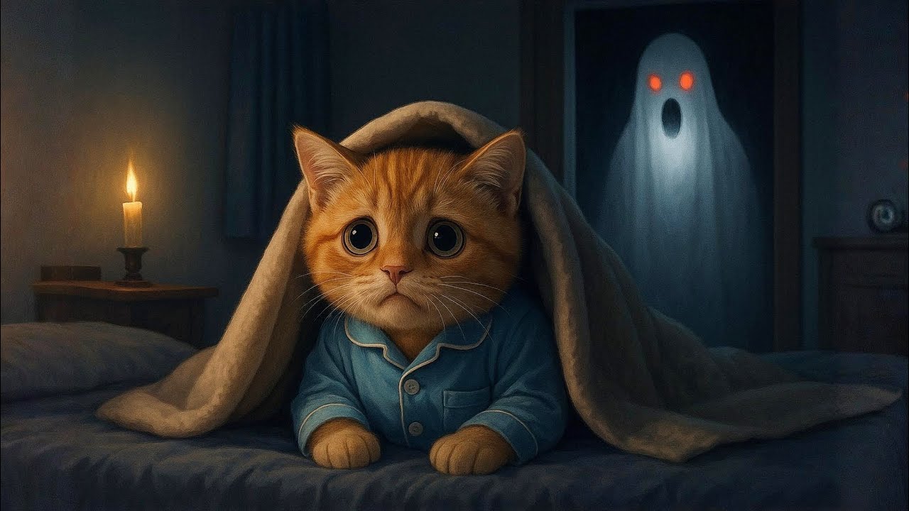 Thunderstorm Power Outage, Kitten Panicked Home Alone Waiting For Mama Cat To Return